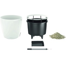 Květináč Lechuza Classico 21 se zavlažovacím systémem a příslušenstvím