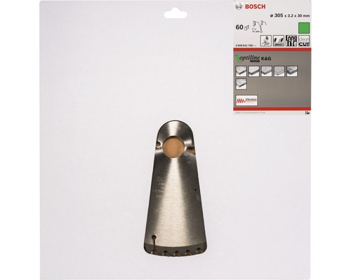 Pilový kotouč Bosch Optiline Wood, 305 x 3,2 x 30 milimetrů