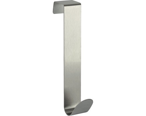 Věšák na dveře Walteco 22x120 mm, nerez, 4 ks Kovový dveřní hák