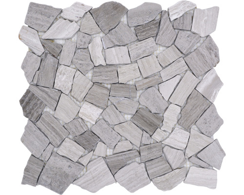 Mozaika z přírodního kamene Ciot 30/2012 30,5x32,5 cm pastelově béžová/šedá