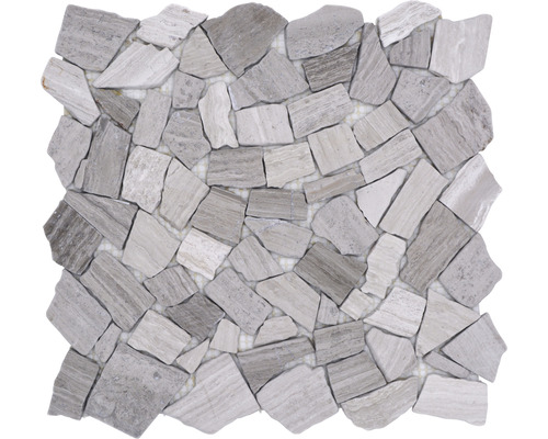 Kamenná mozaika Ciot 30/2012 30,5x32,5 cm pastelově béžová/šedá Mozaiková dlaždice z přírodního kamene