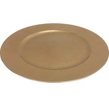 Zlatý podkladový talíř