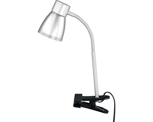 Stolní lampa Briloner E14 1x40W titanová s klipem