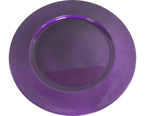 Dekorativní talíř z plastu