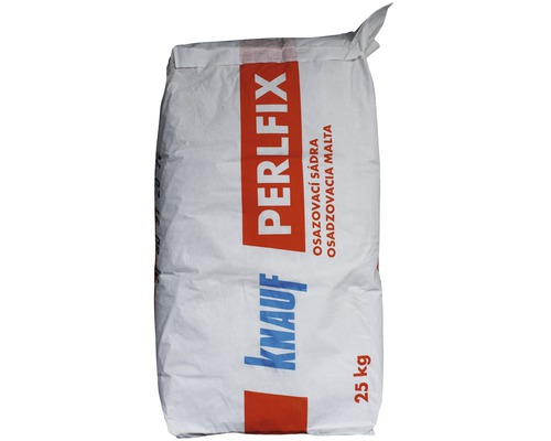 Osazovací pojivo KNAUF Perlfix, 25 kg Knauf Perlfix sádrové lepidlo 25 kg pytel