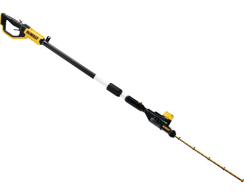 Akumulátorové nůžky na živý plot DeWalt s teleskopickou tyčí