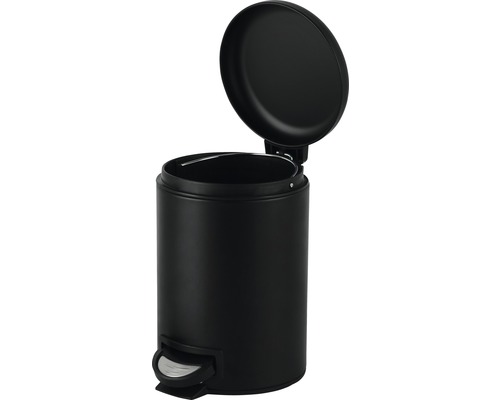 Nášlapný odpadkový koš s otevřeným víkem