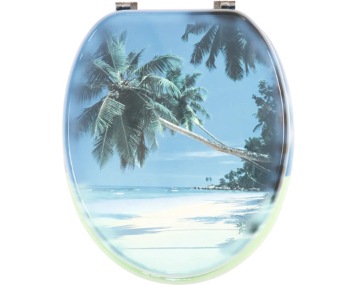 WC sedátko s motivem pláže