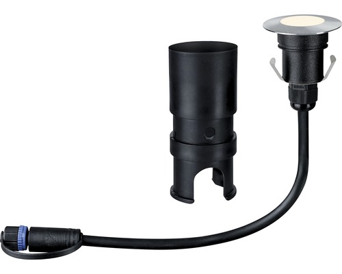 Zemní vestavné svítidlo s připojovacím kabelem a vestavným pouzdrem