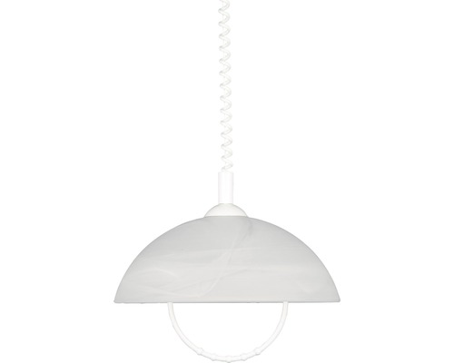 Lustr LUXERA ALBERT E27 1x60W bílý Lustr LUXERA ALBERT E27 1x60W bílý