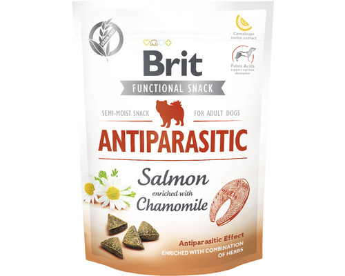Pamlsky pro psy Brit Care Dog Functional Snack Antiparasitic Salmon 150 g