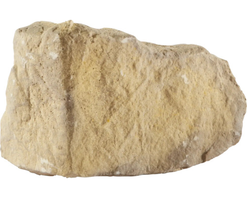 Samostatný světlý přírodní kámen do zahrady