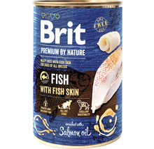 Konzerva pro psy Brit Premium by Nature Fish with Fish Skin 400 g-thumb-0