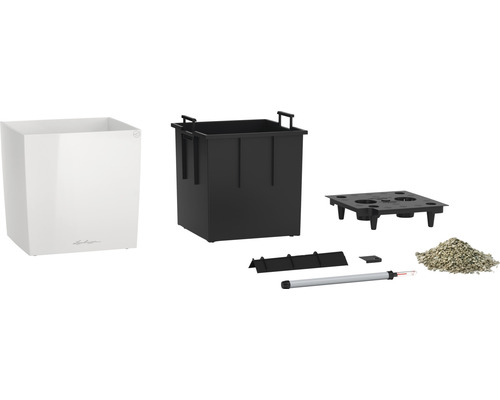 Kompletní sada květináčů s květináčem, vložkou, indikátorem zavlažování a substrátem