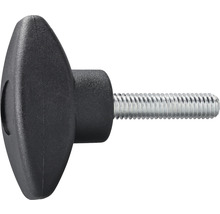 Šroub s motýlkovou hlavou se závitem