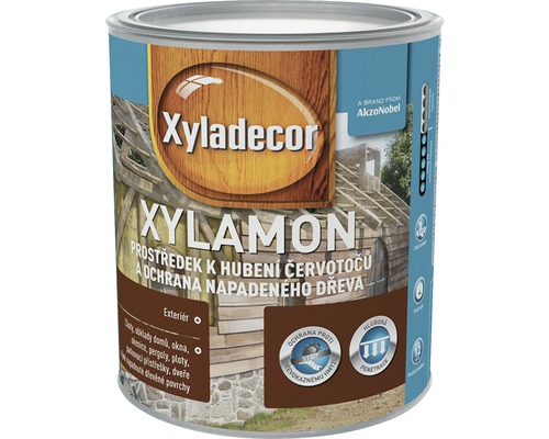 Impregnace Xyladecor Xylamon proti červotočům 0,75 l Xyladecor prostředek na ochranu dřeva proti červotočům