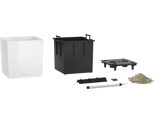 Lechuza Classico objem 43 květináč sada se zavlažovacím systémem a příslušenstvím