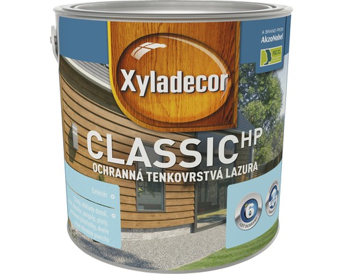 Lazura na dřevo Xyladecor Classic jedlová zeleň 2,5 l BIOCID