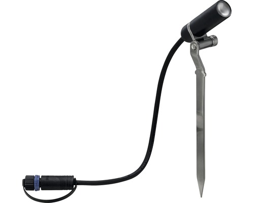 Zahradní bodové svítidlo se zemním hrotem a kabelem