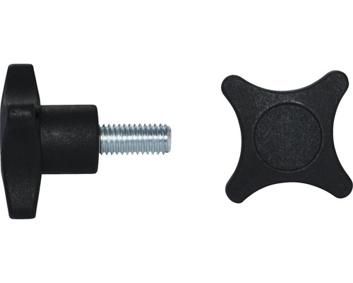 Šroub s křížovým nástavcem Ø 40 mm M6x20 černý, 20 kusů Šroub s křížovým nástavcem Ø 40 mm M6x20 černý, 20 kusů