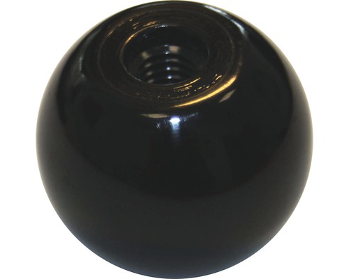 Kulovitá ovládací rukojeť z plastu se závitem