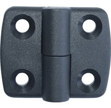 Plastový závěs se čtyřmi upevňovacími otvory