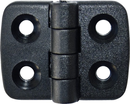 Závěs plastový 20x20mm šedý 20 kusů