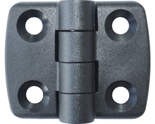 Závěs plastový 30x30mm šedý 20 kusů