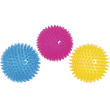 Hračka pro psy míček s bodlinami 8 cm, různé barvy-thumb-0