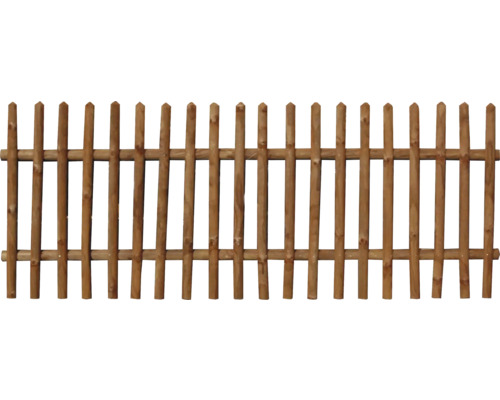 Dřevěný plot laťkový 250 x 79 cm přírodní impregnovaný Dřevěný plot laťkový 250 x 79 cm přírodní impregnovaný