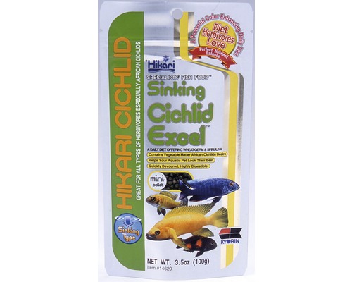 Krmivo pro cichlidy HIKARI Cichlid sinking Excel mini 100 g