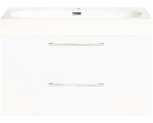 Souprava koupelnového nábytku Somero lesklá bílá 60x57 cm