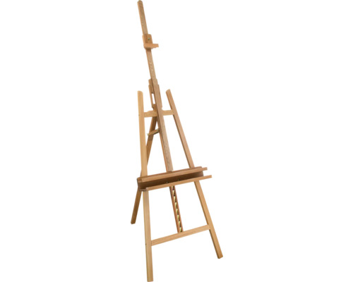 Malířský stojan, jilmové dřevo 225cm Dřevěný malířský stojan pro umělecké potřeby