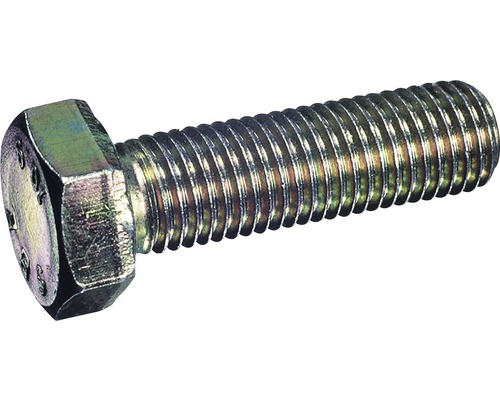 Ocelový šroub DIN 961 jemný závit, M10x20mm, 100 kusů