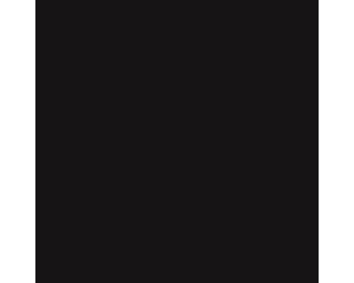 Jednobarevný obklad černý lesklý 14,8x14,8 cm