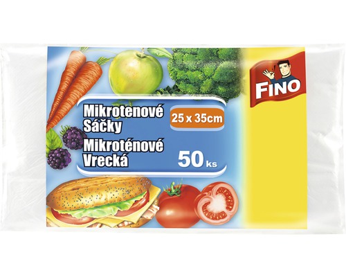 Mikrotenové sáčky FINO, 25x35 cm, 50ks