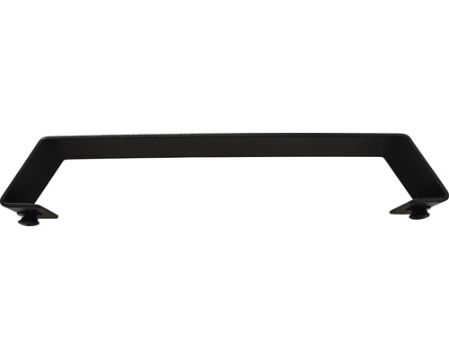 Černý držák se šrouby