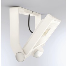 Bílé venkovní LED svítidlo s pohybovým senzorem pro montáž na strop