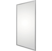 Zrcadlo do koupelny v rámu 65 x 100 cm stříbrné-thumb-4
