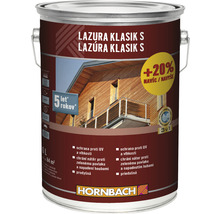 Lazura na dřevo Hornbach Klasik S dub 5 + 1 l