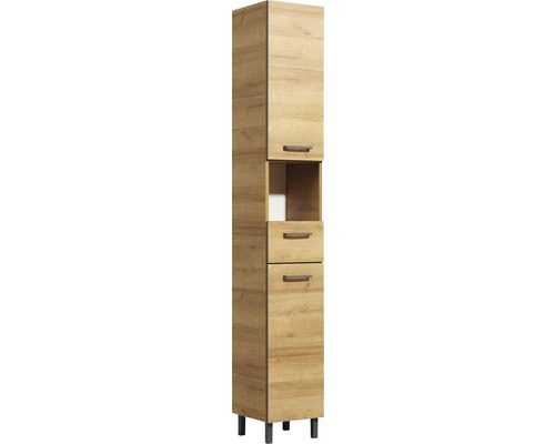 Koupelnová skříňka vysoká Pelipal Quickset 919 dub 30 x 195,5 x 33 cm Koupelnová skříňka vysoká Pelipal Quickset 919 dub 30 x 195,5 x 33 cm