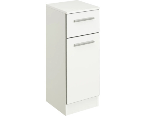 Koupelnová skříňka nízká Pelipal Quickset 953 bílá pololesk 30 x 81 x 33 cm