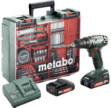 Aku vrtačka METABO BS 18 Set včetně aku 2x2,0 Ah a nabíječky