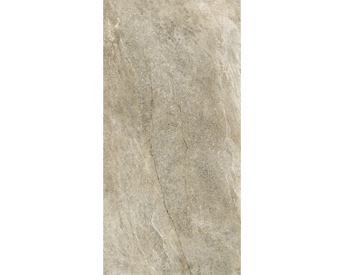Keramická dlažba Flairstone 120x60x2 cm City Wave béžová Keramická dlaždice se vzhledem kamene