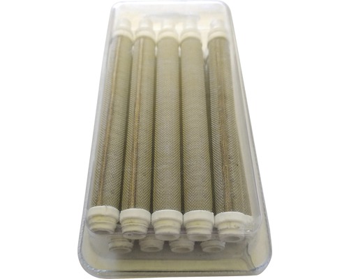 Sada airless filtrů 10ks - bílý, do airless pistole Šest vodních filtrů pro čerpadla v transparentním balení