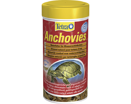 Doplňkové krmivo pro vodní želvy TETRA Repto Anchovies 250 ml