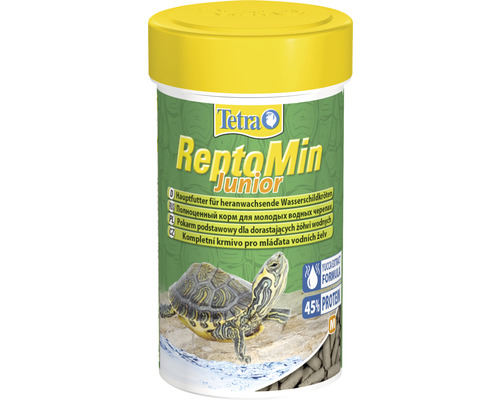 Kompletní krmivo pro mláďata vodních želv Tetra Repto Min Junior 100 ml