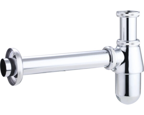 Chromovaný sifon pro umyvadlo