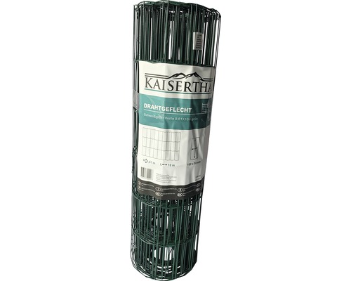 Svařované pletivo Kaiserthal zvlněné PVC 61 cm x 10 m zelené