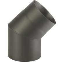 Koleno kouřové 160/45 mm černé silnostěnné-thumb-1